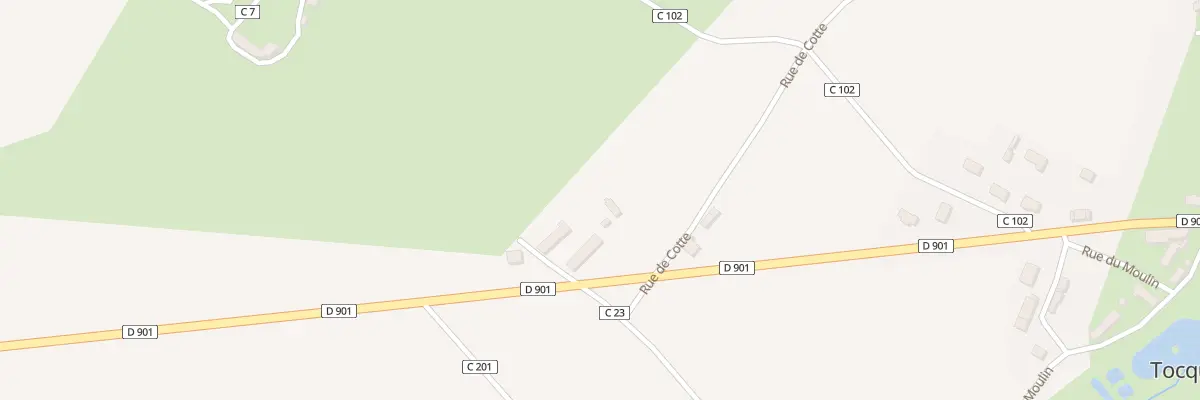 Plan du 3E Rue Alexis de Tocqueville à Tocqueville