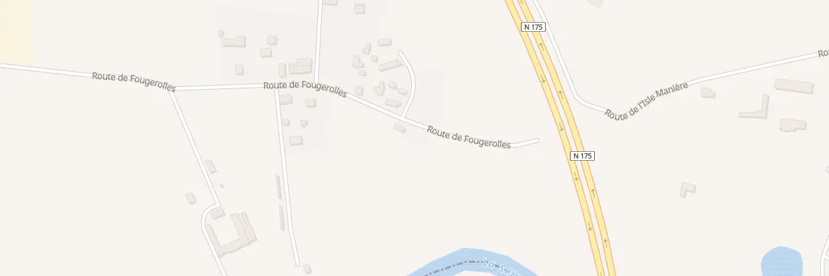 Plan du 1 Rte de Fougerolles à Saint-Quentin-sur-le-Homme