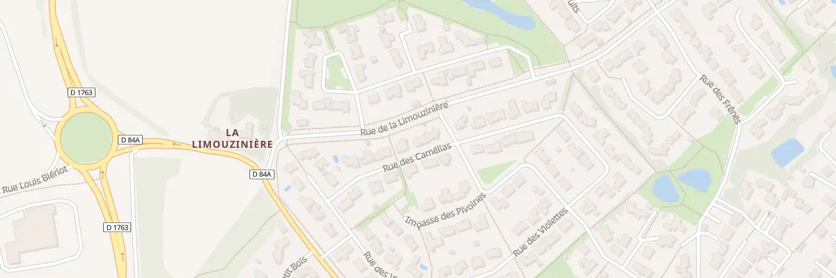 Plan du 25 Rue des Camelias Bouffere à Montaigu-Vendée