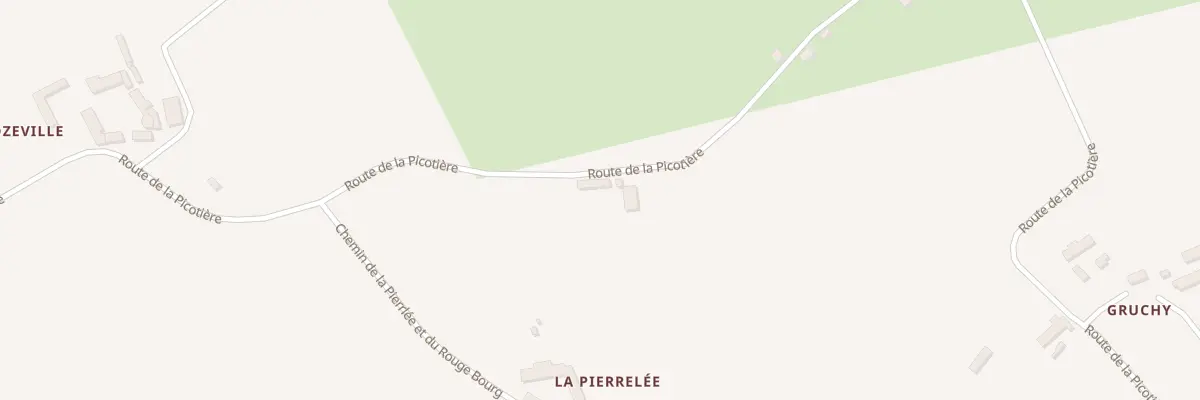 Plan du 2 Rte de la Picotiere à Appeville