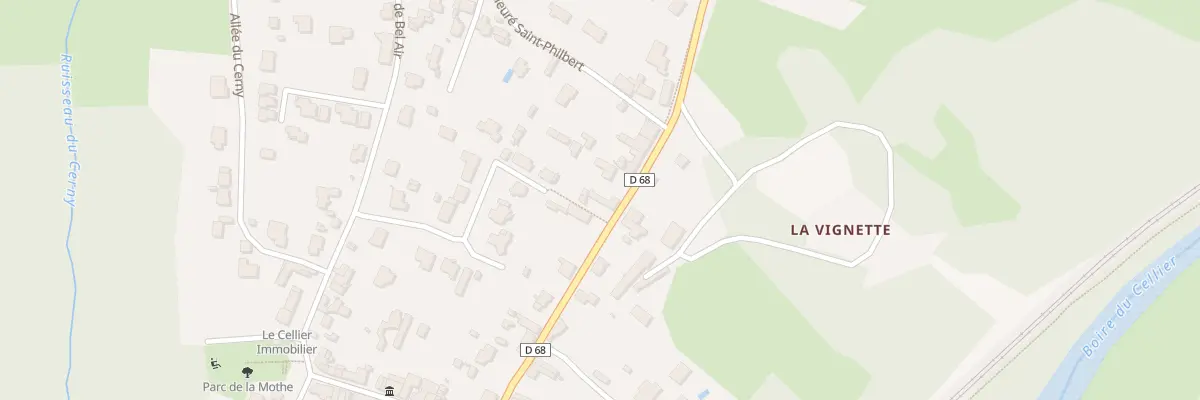 Plan du 22 Rue de Clermont au Cellier