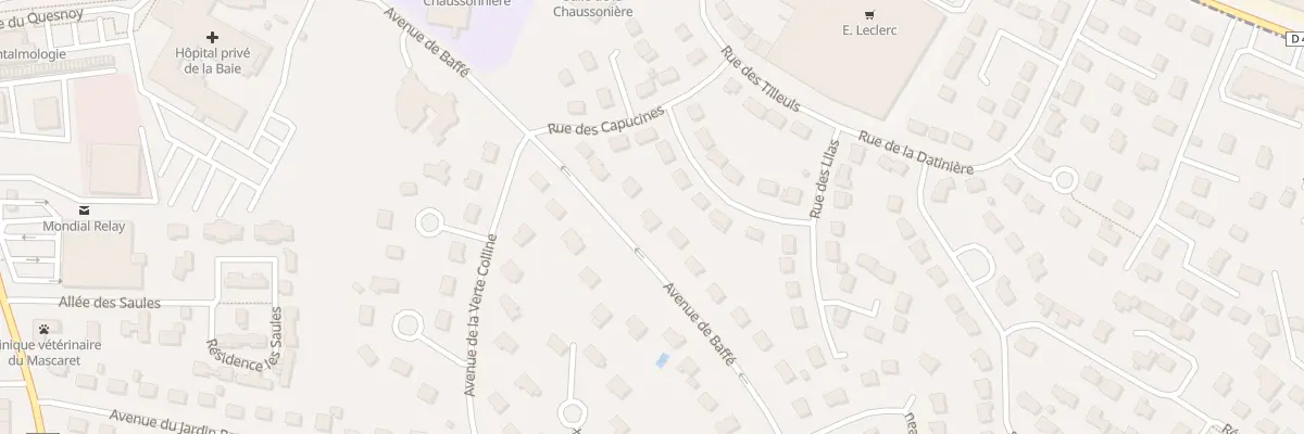 Plan du 26 Av de Baffe - Saint Martin à Avranches