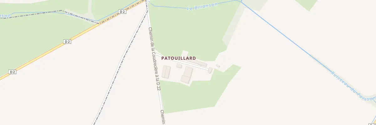 Plan du 1 Patouillard à Grand-Auverné