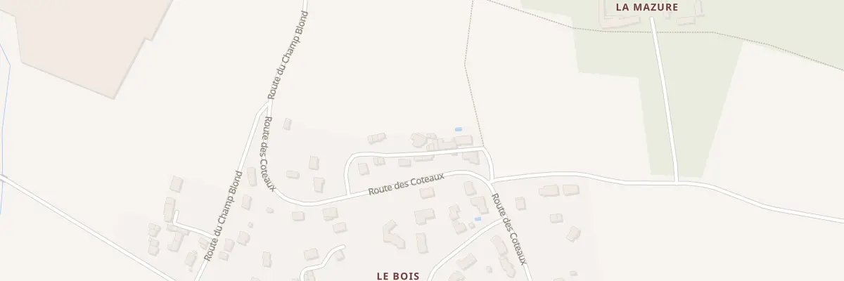 Plan du 5852 Rte des Côteaux à Divatte-sur-Loire