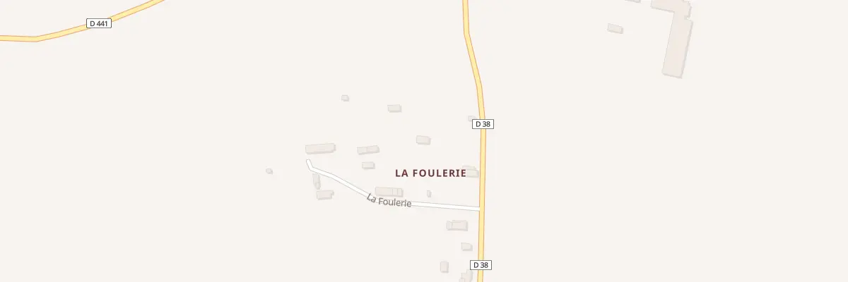 Plan du 5137 La Foulerie au Mesnil-Villeman