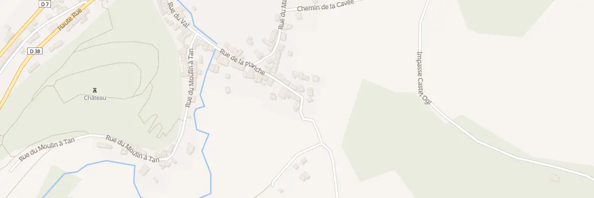 Plan du 26 Rue de la Planche à Gavray-sur-Sienne