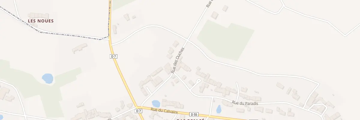 Plan du 6 Rue des ouches au Landreau