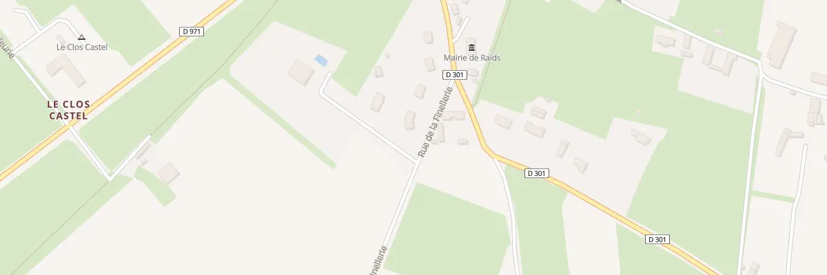 Plan du 58 Rue de la Finellerie à Raids