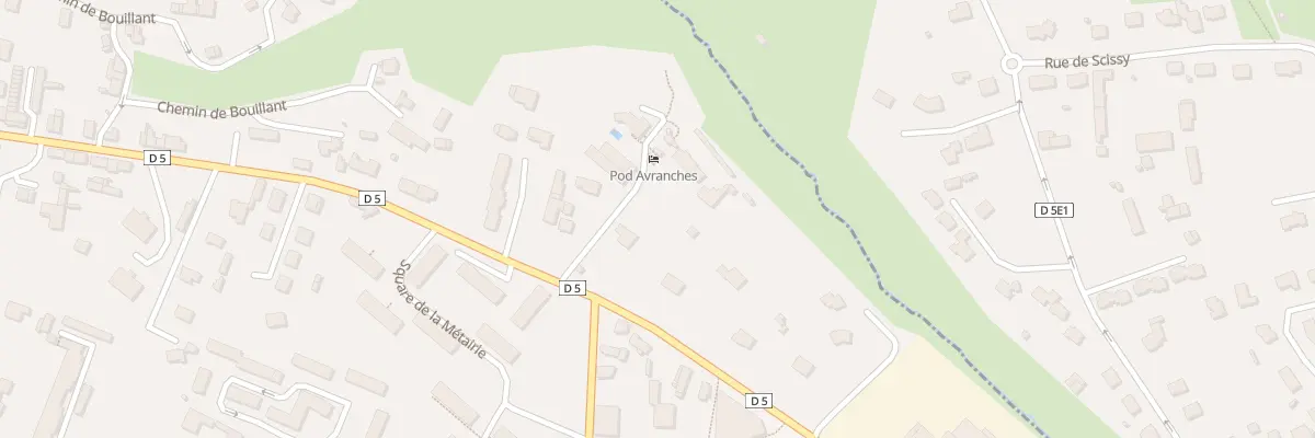 Plan du 71B Rue du Cdt Bindel - Avranches à Avranches