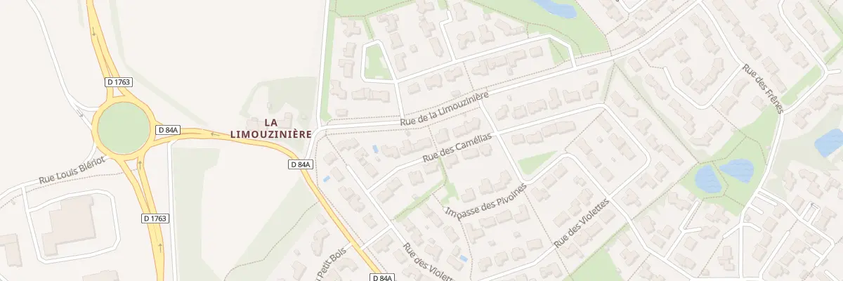Plan du 21 Rue des Camelias Bouffere à Montaigu-Vendée