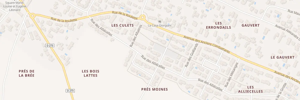 Plan du 5 Pl des Fregates à La Brée-les-Bains
