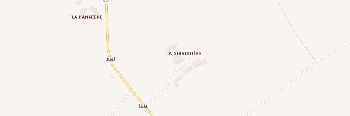 Plan du 2 La Giraudiere à Belval