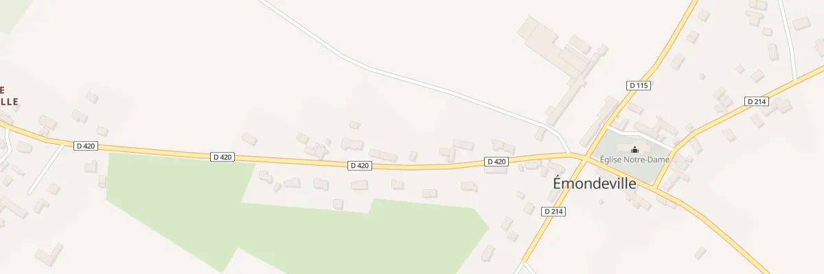 Plan du 11 Hameau de l’Eglise à Émondeville