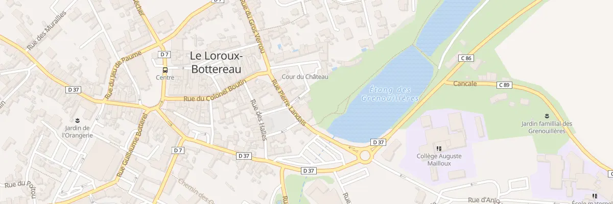 Plan du 10 Rue pierre landais au Loroux-Bottereau