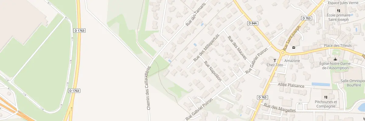 Plan du 18 Rue des millepertuis à Montaigu-Vendée