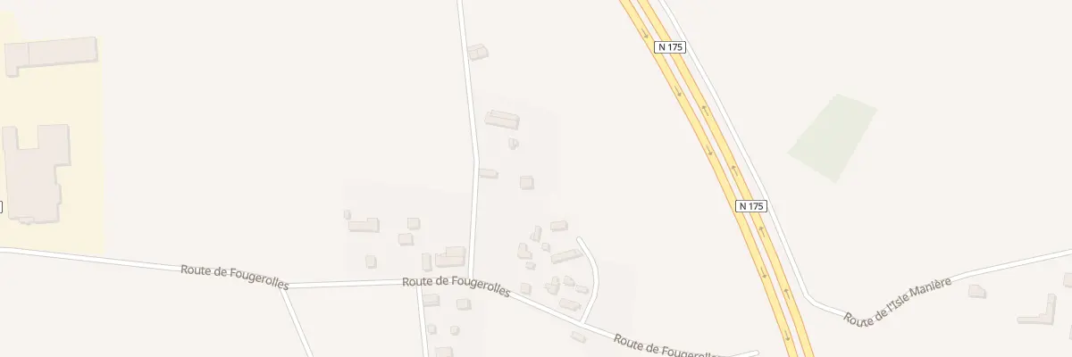 Plan du 16B Rte de Fougerolles à Saint-Quentin-sur-le-Homme