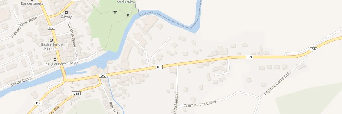 Plan du 9010 Imp Robinson à Gavray-sur-Sienne