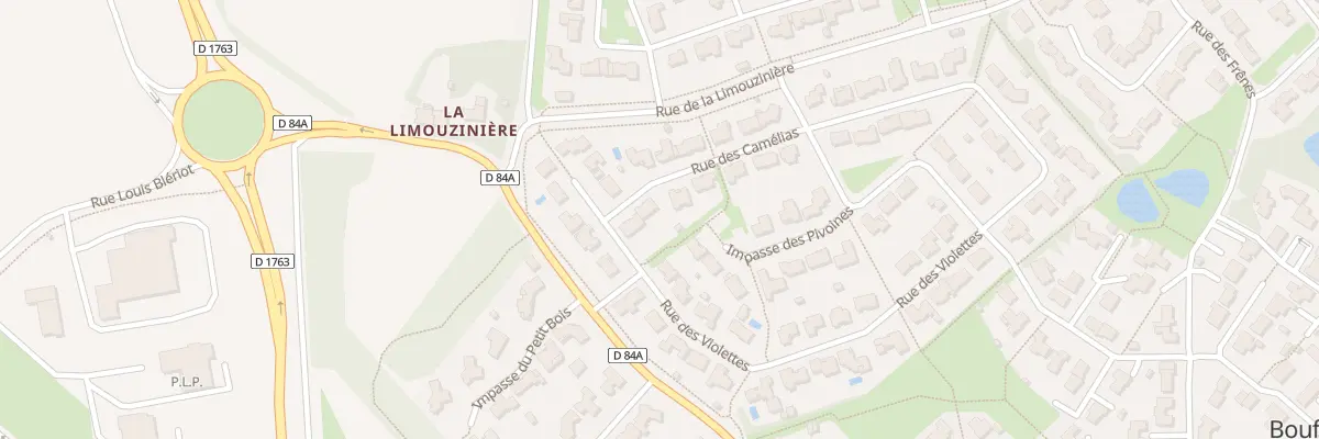 Plan du 16 Rue des Camelias Bouffere à Montaigu-Vendée