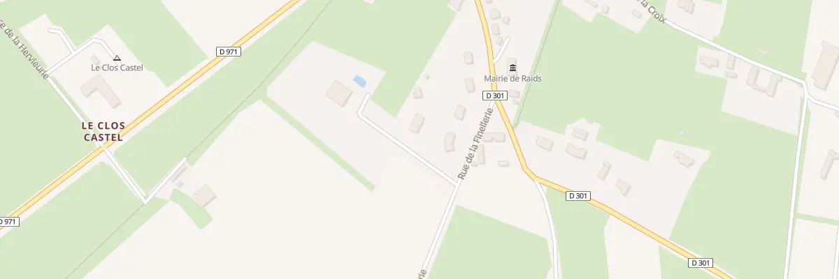 Plan du 94 Rue de la Finellerie à Raids
