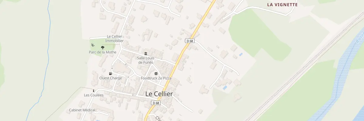 Plan du 21 Rue de Clermont au Cellier