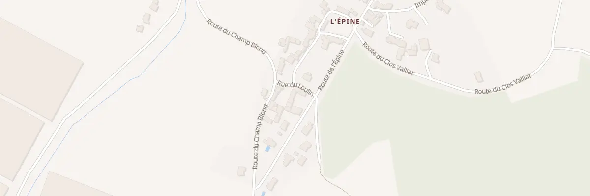 Plan du 3 Rue du moulin à eau à Divatte-sur-Loire