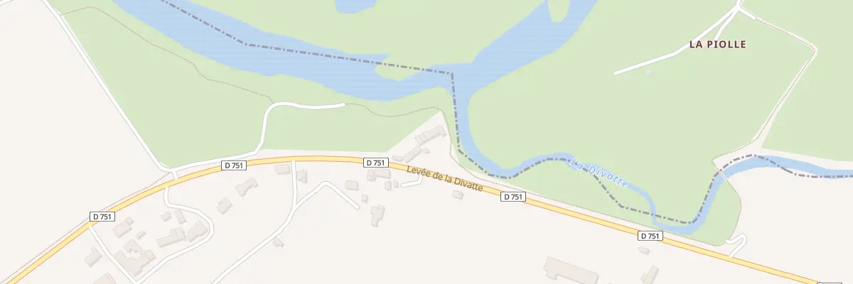 Plan du 260 Levée de la divatte à Divatte-sur-Loire