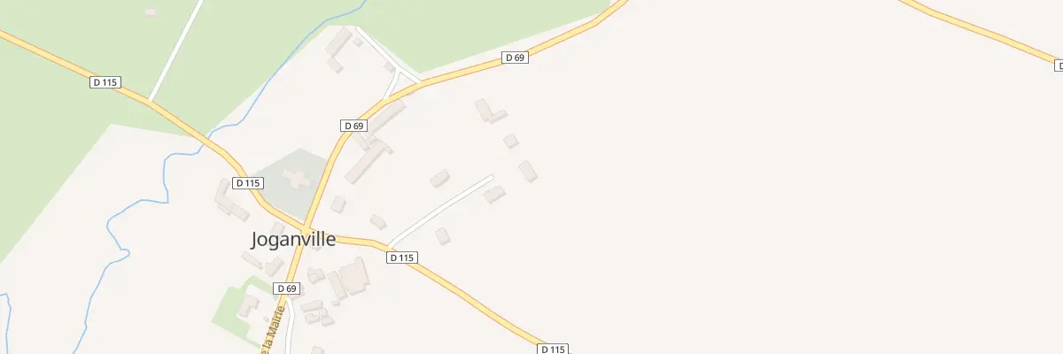 Plan du 1D Rte d’Azeville à Joganville
