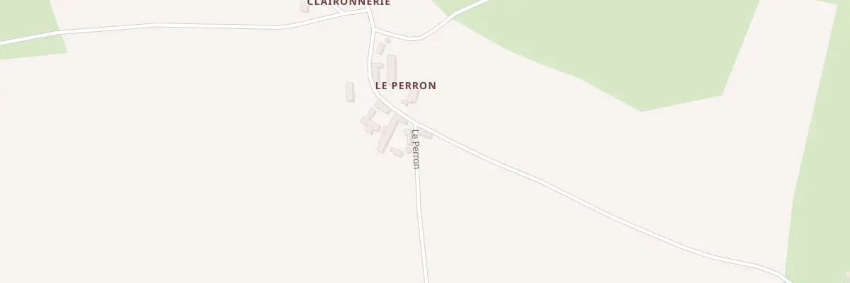 Plan du 2 Le Perron à Crasville