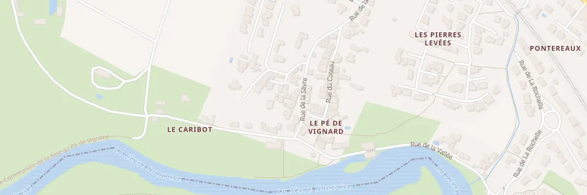 Plan du 20 Rue de la sèvre au Pallet
