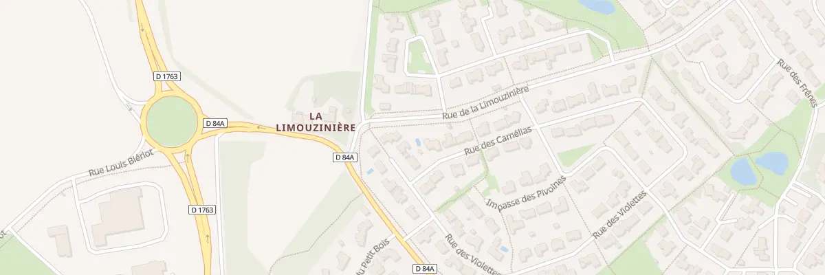 Plan du 13 Rue des Camelias Bouffere à Montaigu-Vendée