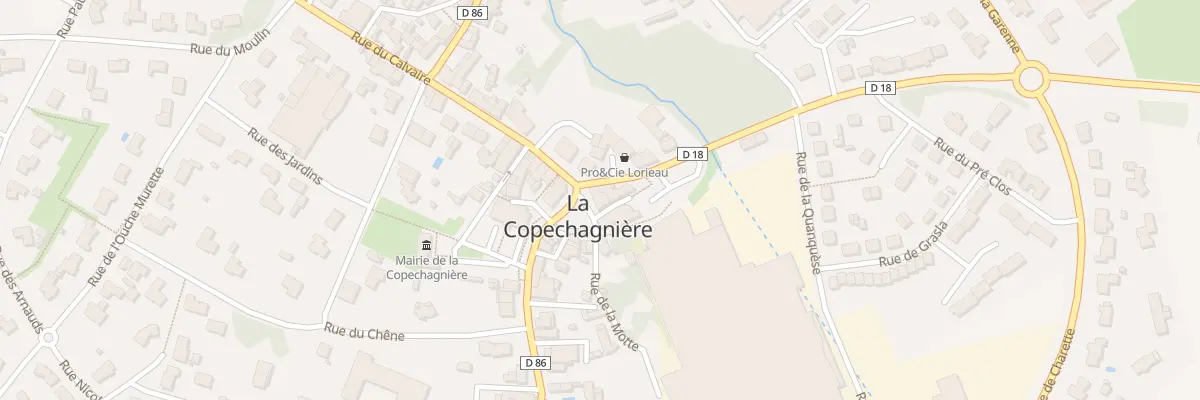 Plan du 1 Pl Saint-jean à La Copechagnière