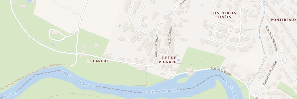 Plan du 26 Rue de la sèvre au Pallet