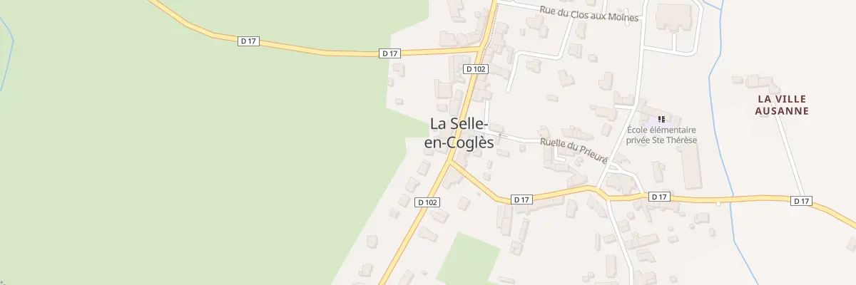 Plan du 17 Rue Des Estuaires aux Portes du Coglais