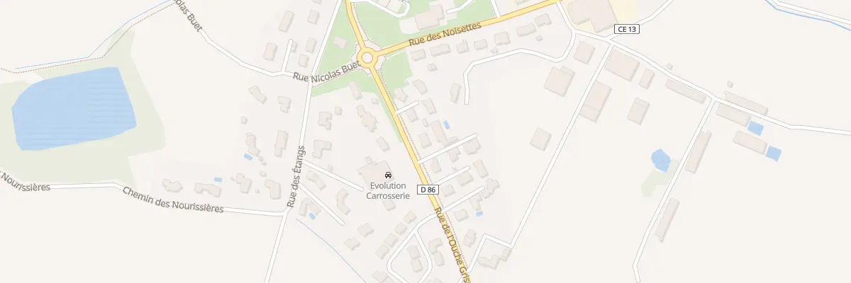 Plan du 10 Rue de l’ouche grise à La Copechagnière