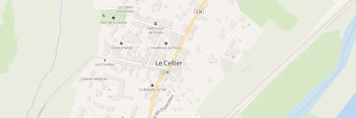 Plan du 9 Rue de Clermont au Cellier