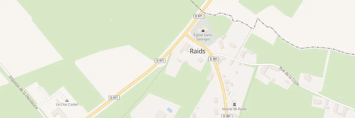 Plan du 26 Rue Saint-georges à Raids