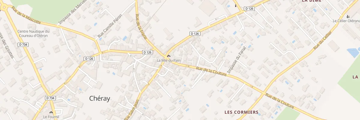 Plan du 35 Rue de la Couture à Dolus-d’Oléron