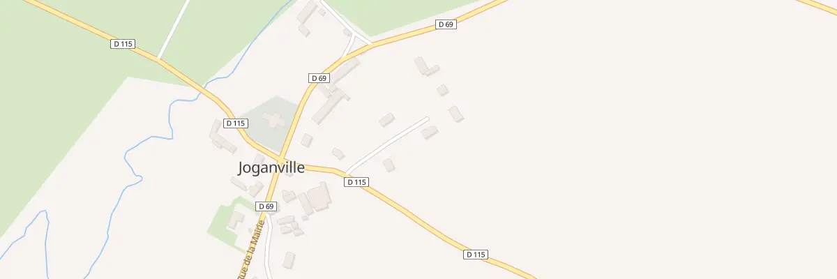 Plan du 1E Rte d’Azeville à Joganville