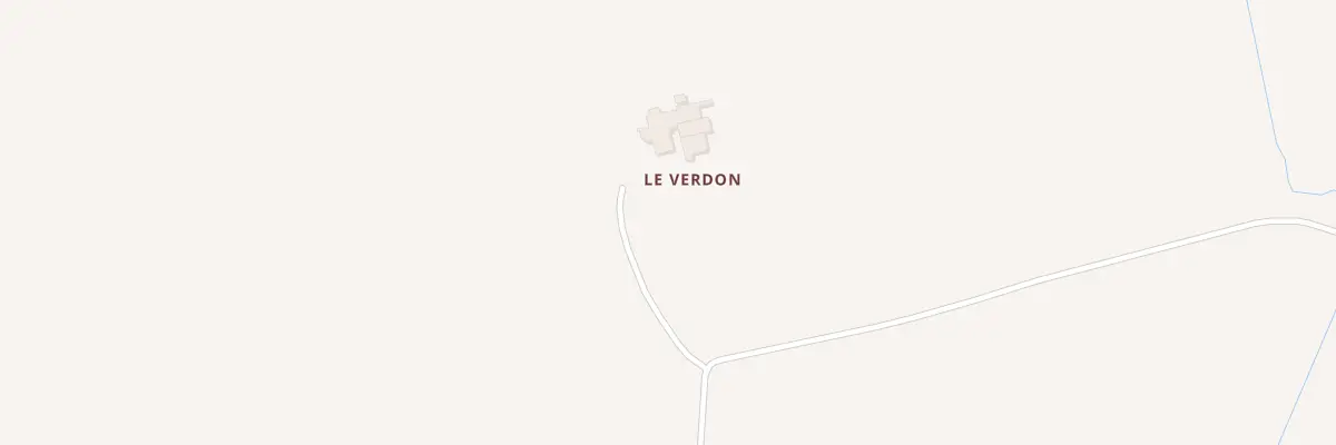 Plan du 1 Le Verdon à Grues