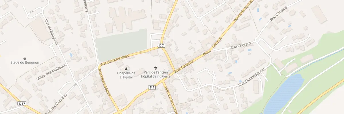 Plan du 9 Rue du fresne au Loroux-Bottereau