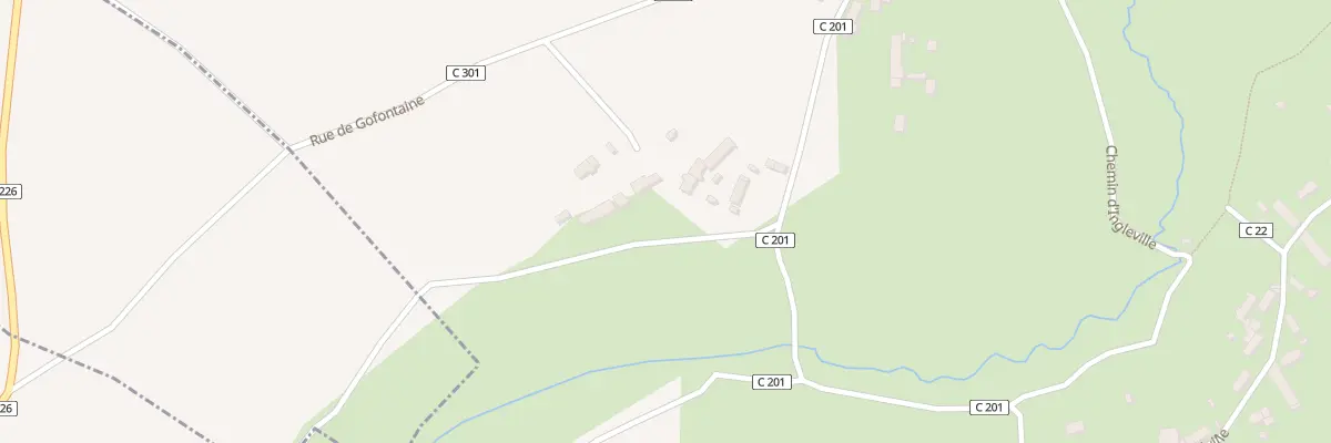 Plan du 12 Rue de Gofontaine à Tocqueville
