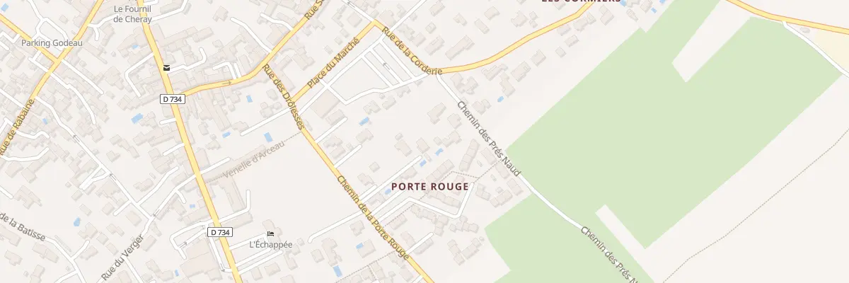 Plan du 107B Che de la Porte Rouge à Saint-Georges-d’Oléron
