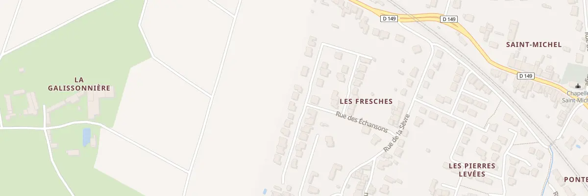 Plan du 32 Rue des merrandiers au Pallet