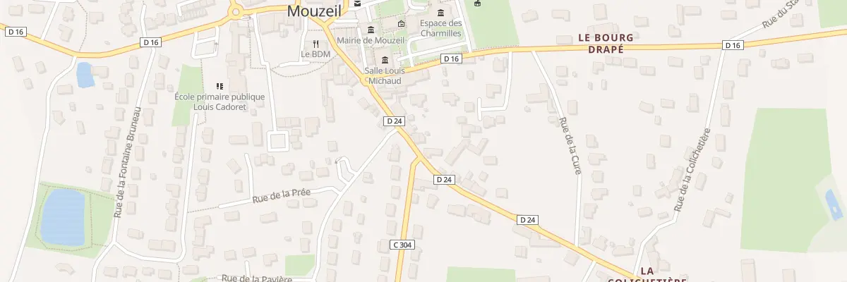 Plan du 21 Rue des Pressoirs à Mouzeil