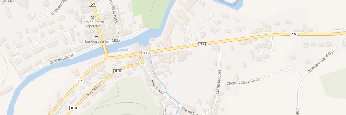 Plan du 24 Rue du Moulin à Gavray-sur-Sienne