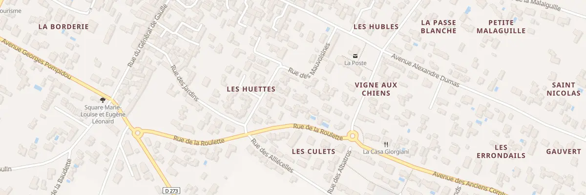Plan du 20 Rue des Mauvoisines à La Brée-les-Bains