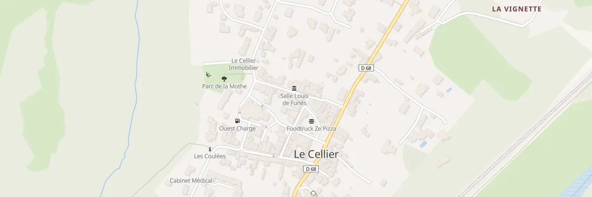 Plan du 4 Rue de Bel Air au Cellier