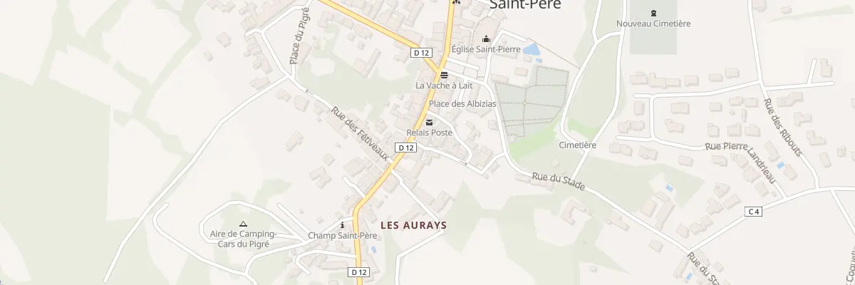 Plan du 1 Rue des lilas au Champ-Saint-Père