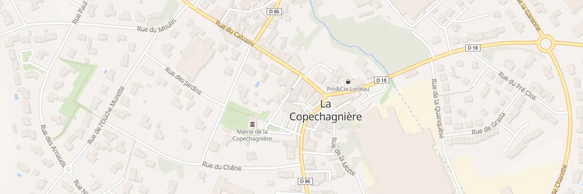 Plan du 1 Rue du bouvreau à La Copechagnière
