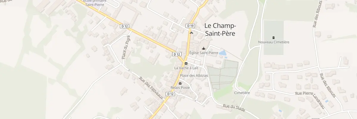 Plan du 1 Rue du petit paris au Champ-Saint-Père